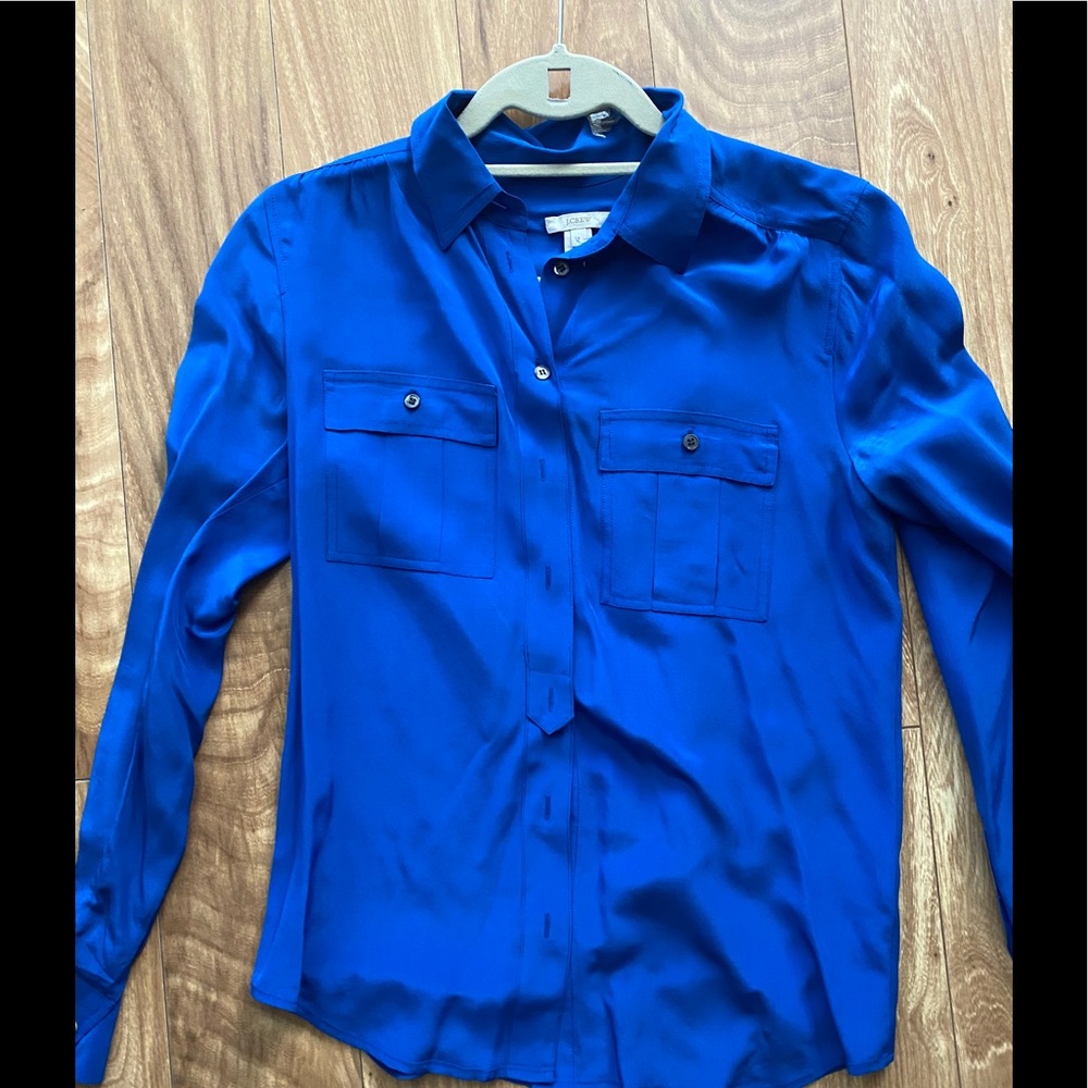 Classic silk blouse